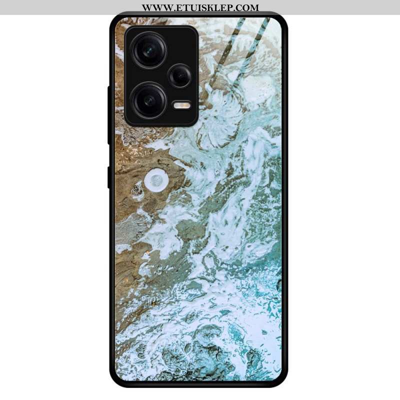 Etui do Poco X5 Pro 5G Szkło Hartowane W Kolorach Marmuru